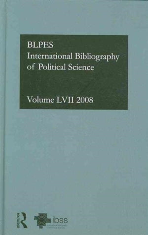 IBSS: Political Science: 2008 Vol.57