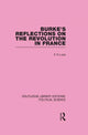 Book cover of: Burke's Reflections on the Revolution in France (Routledge Library Editions: Political Science Volume 28). By: F. P. Lock