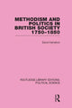 Book cover of: Methodism and Politics in British Society 1750-1850
