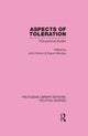 Book cover of: Aspects of Toleration. By: Horton, John