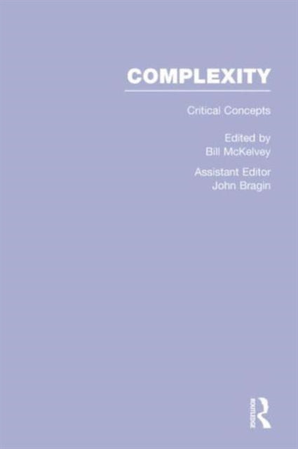 Book cover of: Complexity. By: Bill McKelvey