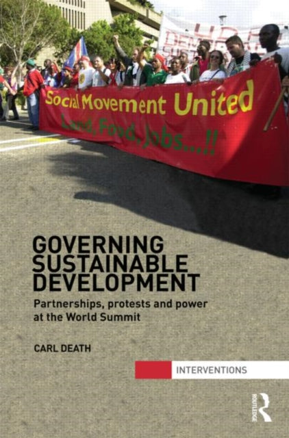 Book cover of: Governing Sustainable Development. By: Carl Death