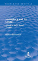Book cover of: Immediacy and its Limits (Routledge Revivals). By: Nathan Rotenstreich