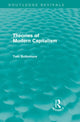 Book cover of: Theories of Modern Capitalism (Routledge Revivals). By: Tom Bottomore