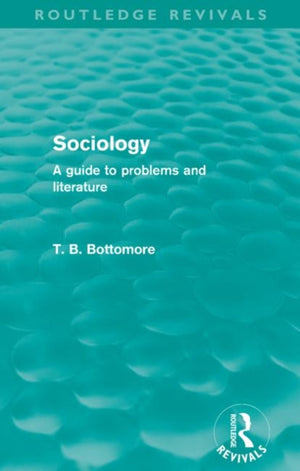 Sociology (Routledge Revivals)