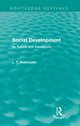 Book cover of: Social Development (Routledge Revivals)
