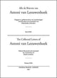 Book cover of: Collected Letters of Antoni Van Leeuwenhoek - Volume 17. By: Lodewijk C. Palm