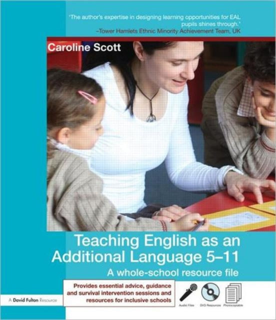 Book cover of: Teaching English as an Additional Language 5-11. By: Caroline Scott