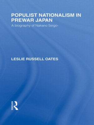 Populist Nationalism in Pre-War Japan