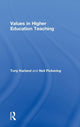 Book cover of: Values in Higher Education Teaching. By: Tony Harland