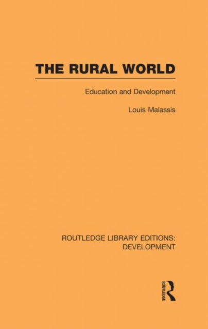 Book cover of: Rural World. By: Louis Malassis