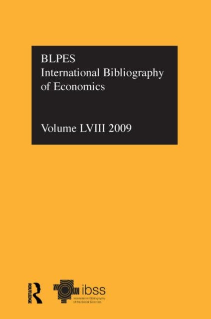 Book cover of: IBSS: Economics: 2009 Vol.58. By: British Library of Political and Economic Science Staff