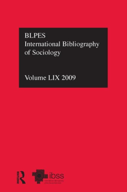 Book cover of: IBSS: Sociology: 2009 Vol.59. By: British Library of Political and Economic Science Staff