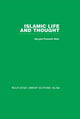 Book cover of: Islamic Life and Thought. By: Seyyed Hossein Nasr