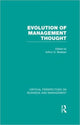 Book cover of: Evolution of Management Thought. By: Arthur G. Bedeian