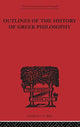 Book cover of: Outlines of the History of Greek Philosophy. By: Eduard Zeller