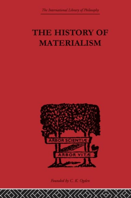 Book cover of: History of Materialism. By: F. A. Lange