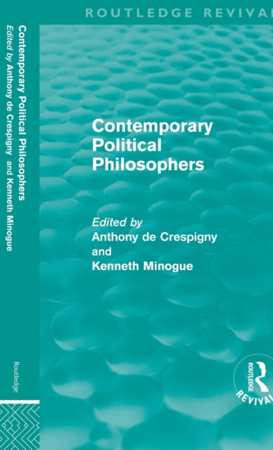 Book cover of: Contemporary Political Philosophers