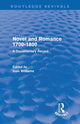 Book cover of: Novel and Romance 1700-1800 (Routledge Revivals)