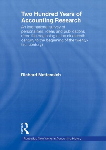 Two Hundred Years of Accounting Research