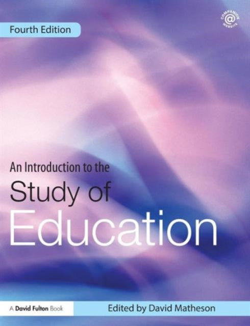 Book cover of: Introduction to the Study of Education