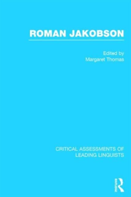 Book cover of: Roman Jakobson