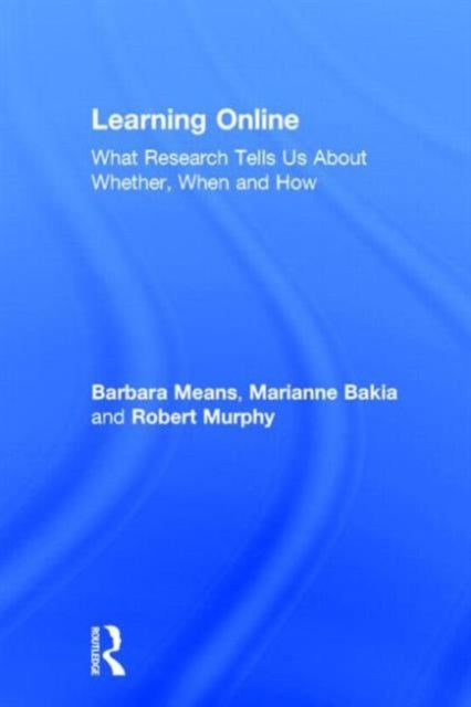 Book cover of: Learning Online. By: Barbara Means