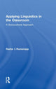 Book cover of: Applying Linguistics in the Classroom. By: Aria Razfar