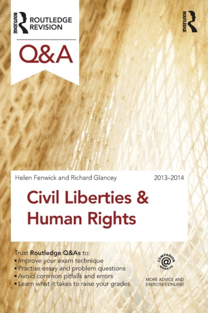 Book cover of: Q&A Civil Liberties & Human Rights 2013-2014. By: Helen Fenwick