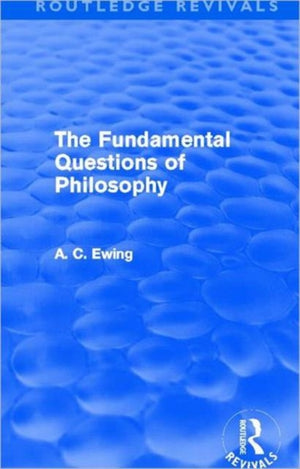 Fundamental Questions of Philosophy (Routledge Revivals)