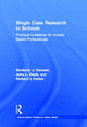 Book cover of: Single Case Research in Schools