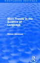Book cover of: Main Trends in the Science of Language (Routledge Revivals). By: Roman Jakobson