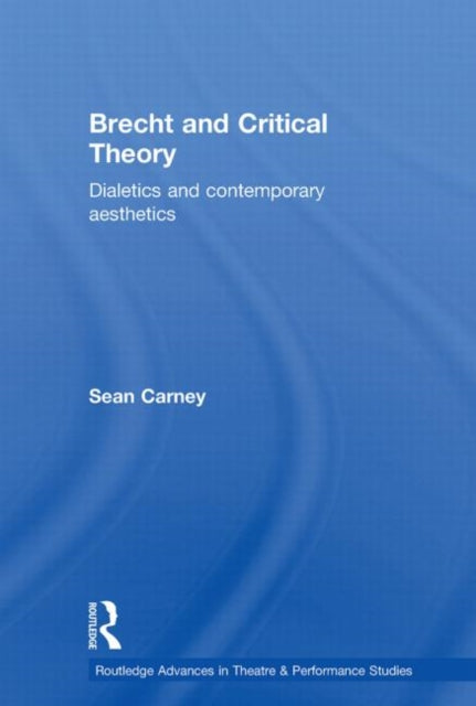 Book cover of: Brecht and Critical Theory