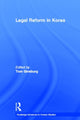 Book cover of: Legal Reform in Korea