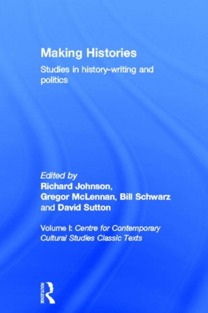 Book cover of: Making Histories