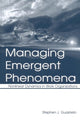 Book cover of: Managing Emergent Phenomena. By: Stephen J. Guastello