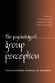 Book cover of: Psychology of Group Perception