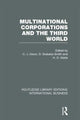 Book cover of: Multinational Corporations and the Third World (RLE International Business). By: Chris J. Dixon
