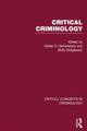 Book cover of: Critical Criminology. By: Walter S. DeKeseredy