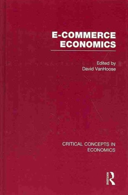Book cover of: e-Commerce Economics. By: David VanHoose