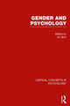 Book cover of: Gender and Psychology. By: Vivien Burr