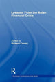 Book cover of: Lessons from the Asian Financial Crisis. By: Richard Carney