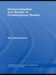 Book cover of: Democratization and Gender in Contemporary Russia. By: Suvi Salmenniemi