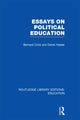 Book cover of: Essays on Political Education. By: Bernard Crick
