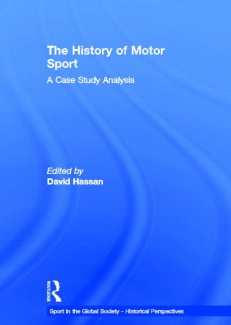 Book cover of: History of Motor Sport