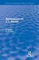 Book cover of: Symposium on J. L. Austin (Routledge Revivals). By: K. T. Fann