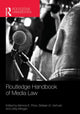 Book cover of: Routledge Handbook of Media Law. By: Monroe E. Price