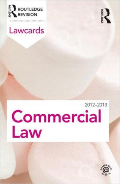 Book cover of: Commercial Lawcards 2012-2013