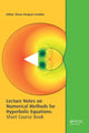 Book cover of: Lecture Notes on Numerical Methods for Hyperbolic Equations