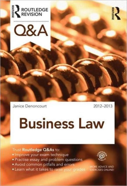 Book cover of: Q&A Business Law. By: Janice Denoncourt